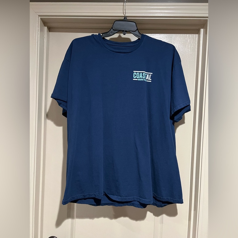 Coastal Orange Beach T-Shirt